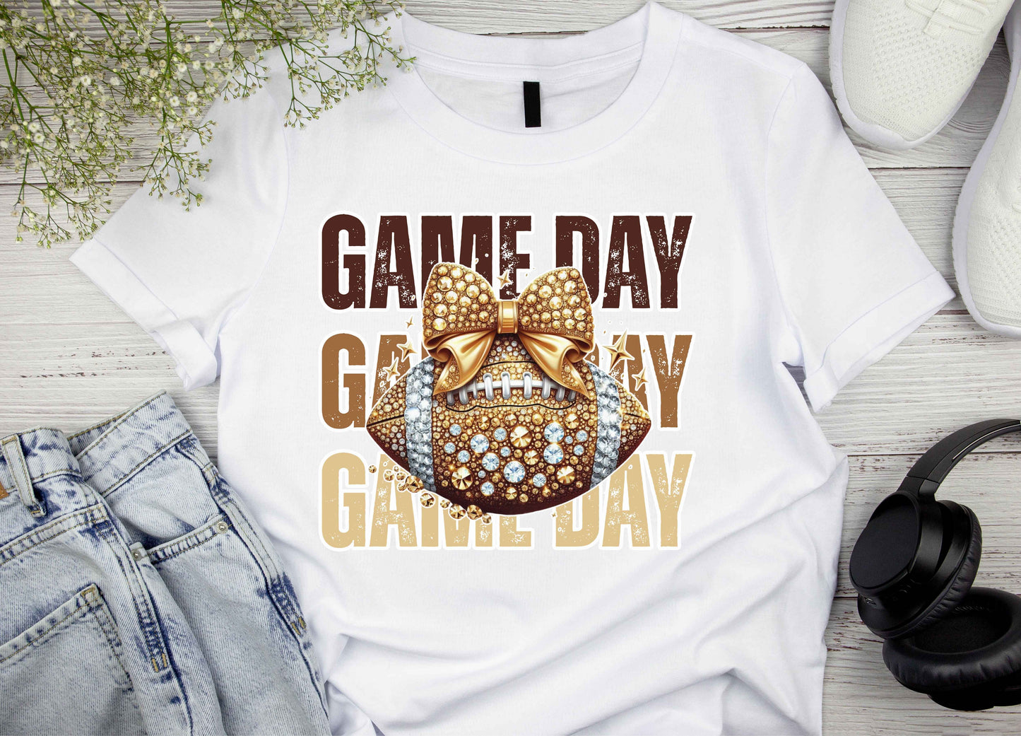 Game Day In Diamonds T-Shirt