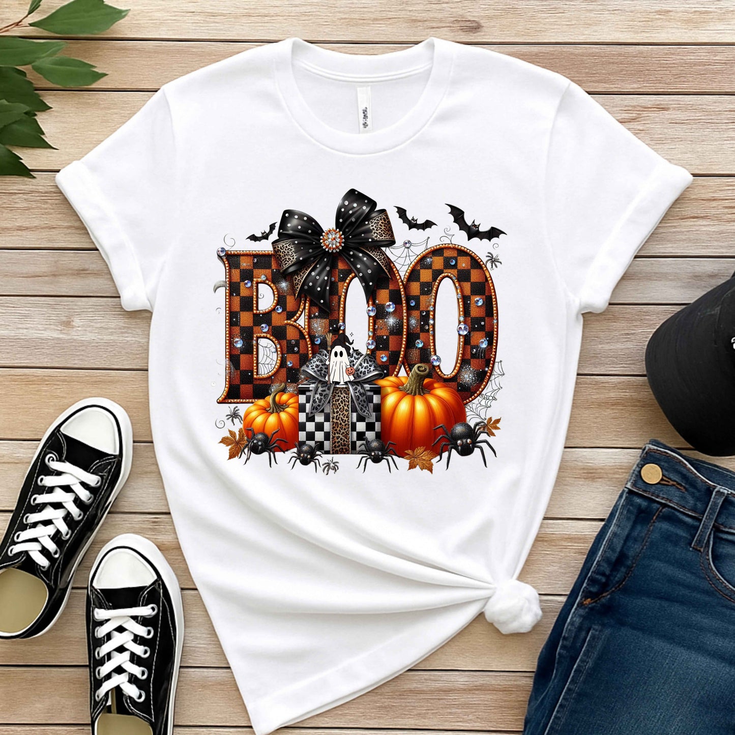 Glitter BOO! Halloween T-Shirt