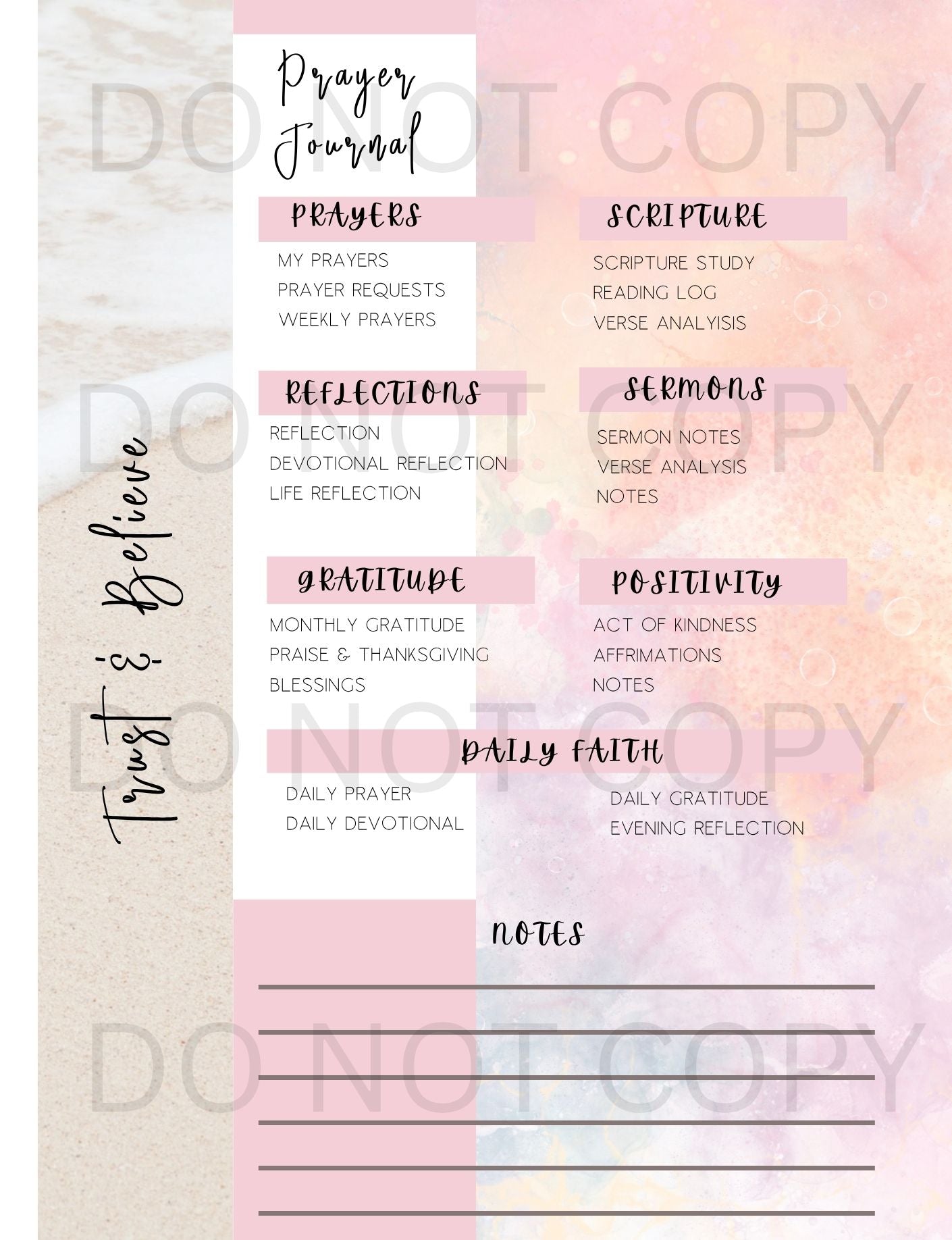 Healed In His Hands: A Prayer Journal