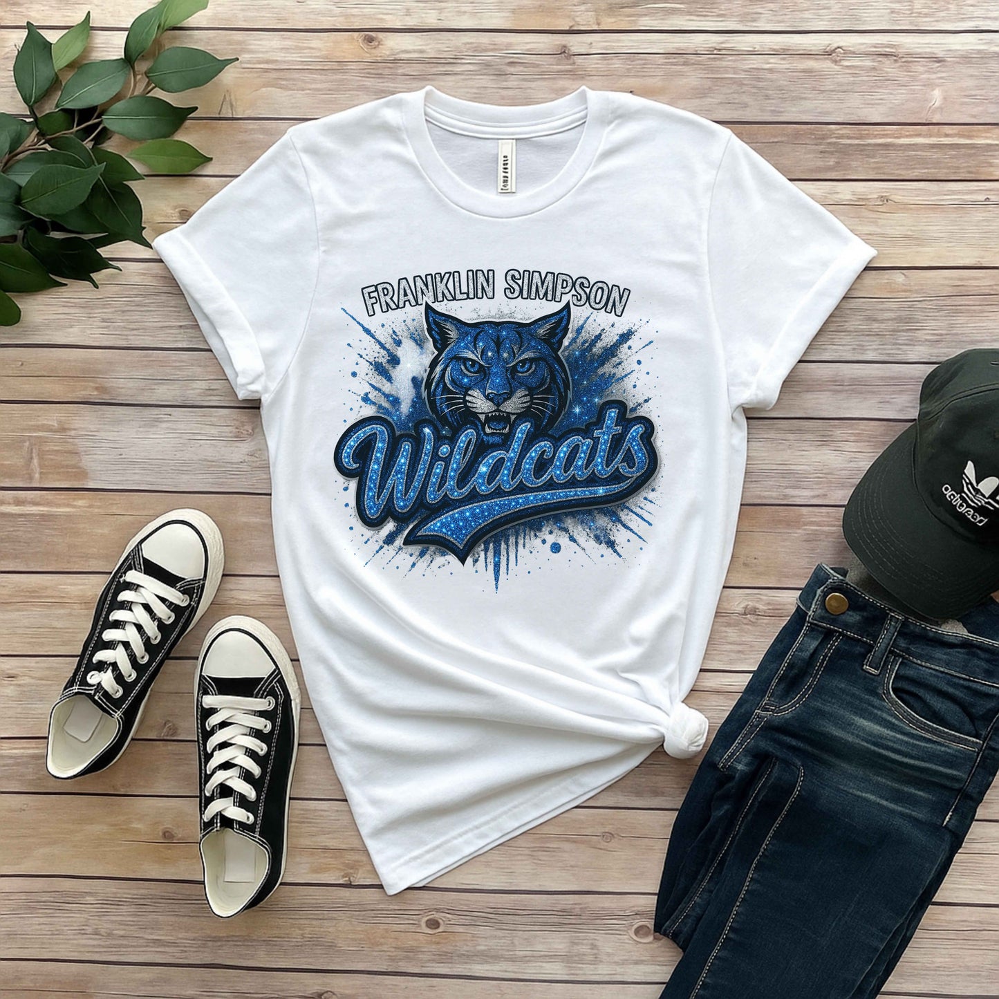 Franklin Simpson Wildcat Head T-Shirt