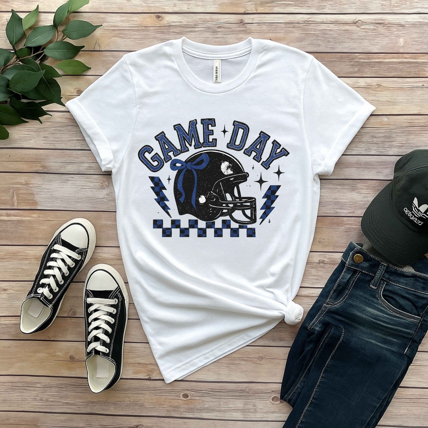 Football Game Day Helmet T-shirt