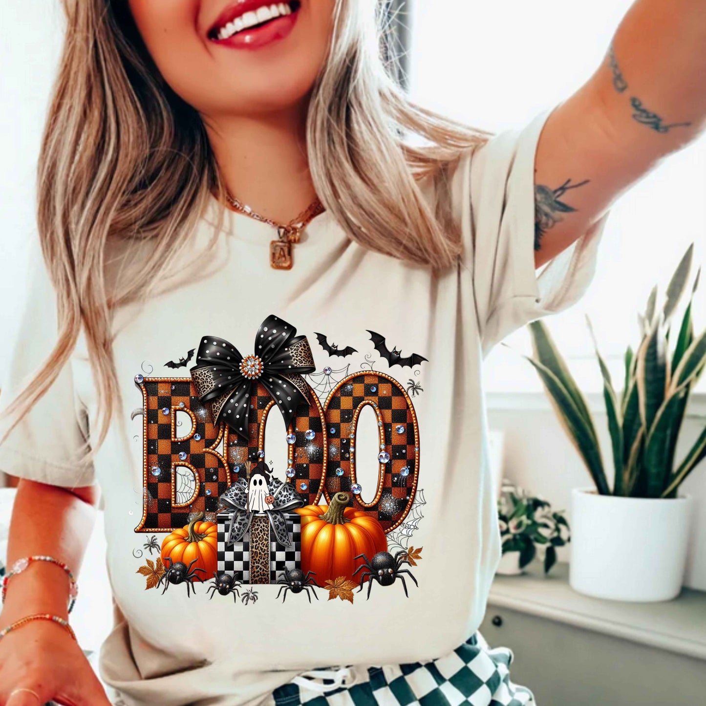 Glitter BOO! Halloween T-Shirt