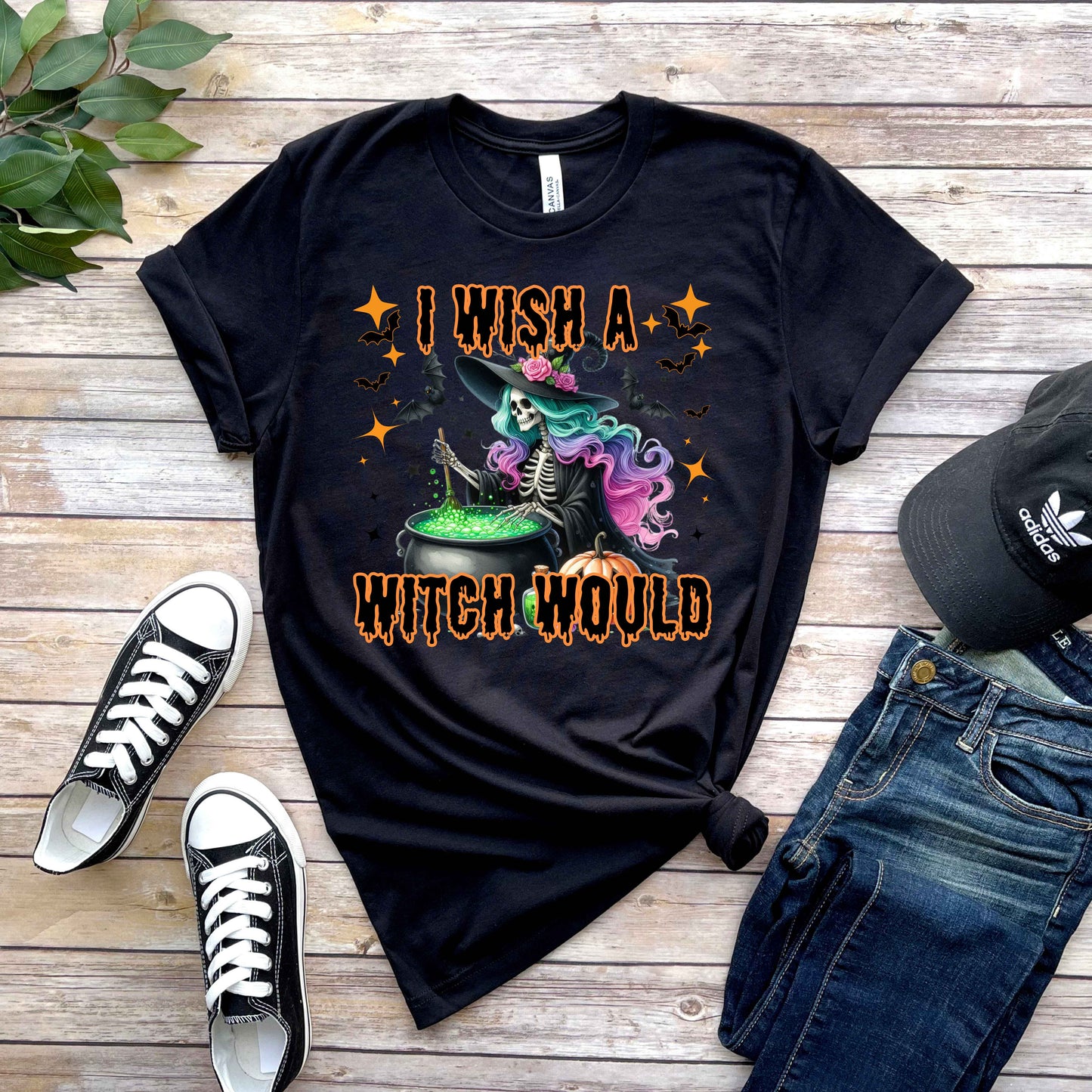 I Wish A Witch Would Funny T-Shirt