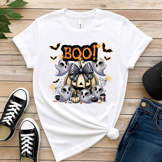BOO! Ghost & Pumpkin T-Shirt