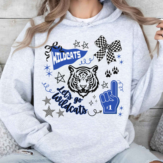 Franklin Simpson Wildcats Hoodie