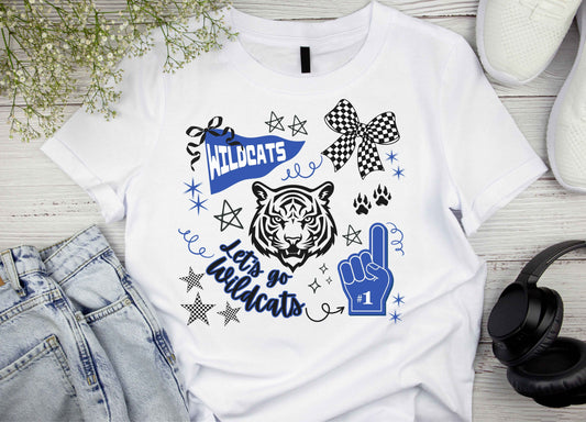 Wildcat Collage T-Shirt